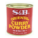 Curry POWDER - S&B - x 85 gr.