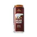 Cerveza Lata STRONG STOUT - BEAR BEER - x 500 ml.