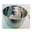 Bowl Acero C/Base Silicona 21 cm x u.