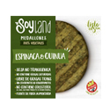 Hamburguesa Veg. Espinaca y Quinoa - SOYLAND - x 4u x 300 gr.