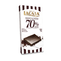 Chocolate 70 Cacao - LACASA - x 110 gr.