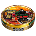 Galletitas Trains Tin Enriched - JACOBSEN - x 200 gr.